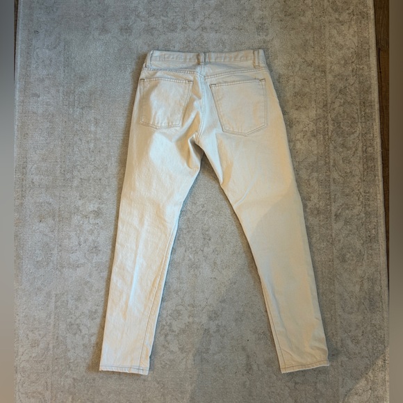 Imogene + Willie Barton Slim Jeans in Natural White - Size 32 x 31 - Picture 3 of 10